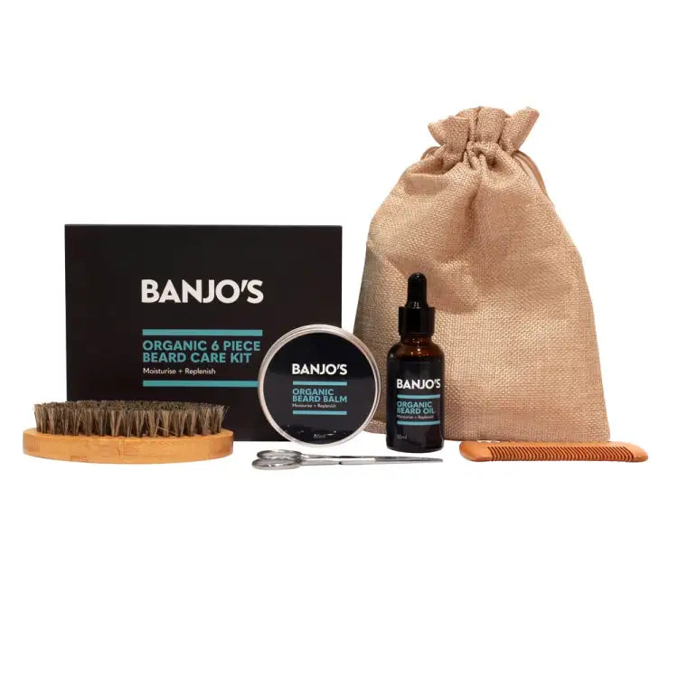 6 Piece Beard Care Kit