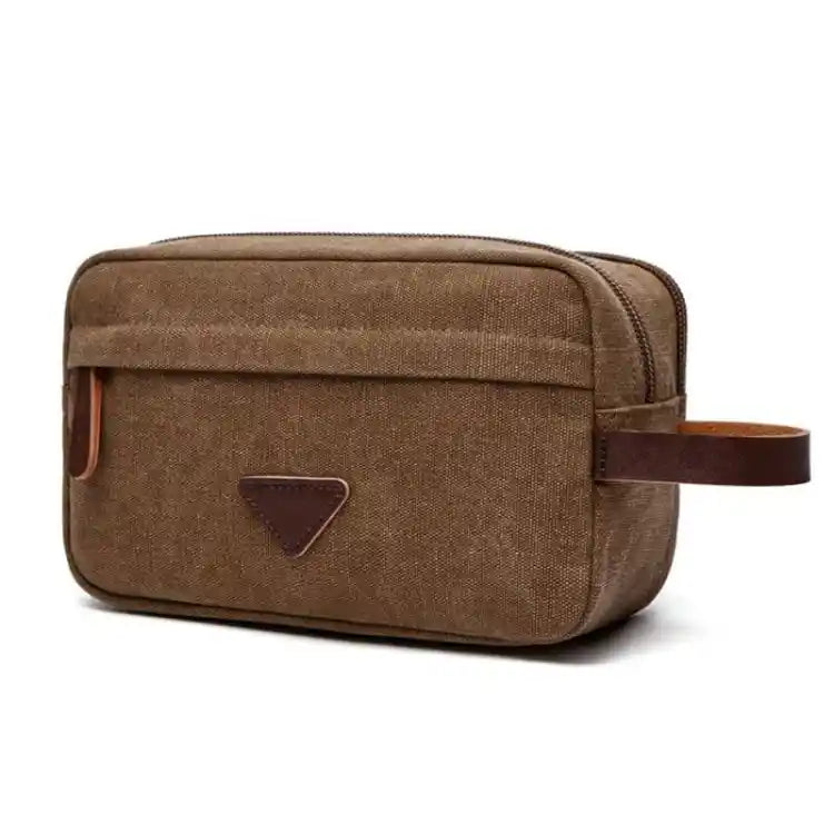 Canvas Toilet Bag
